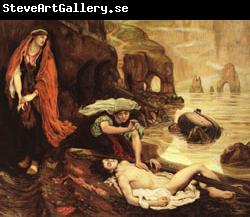 Ford Madox Brown Don Juan Discovered by Haydee